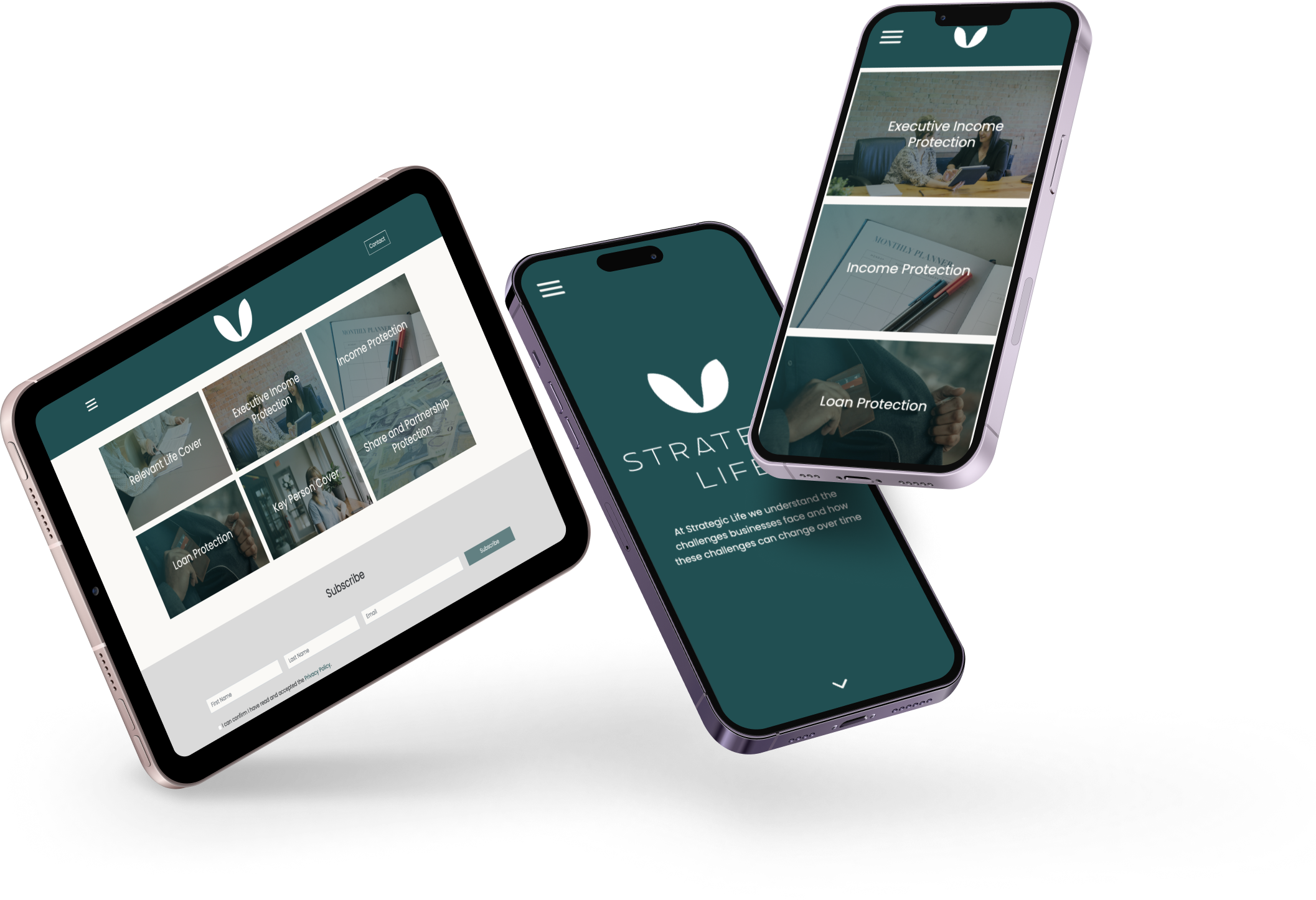 Strategic Life Website Design
