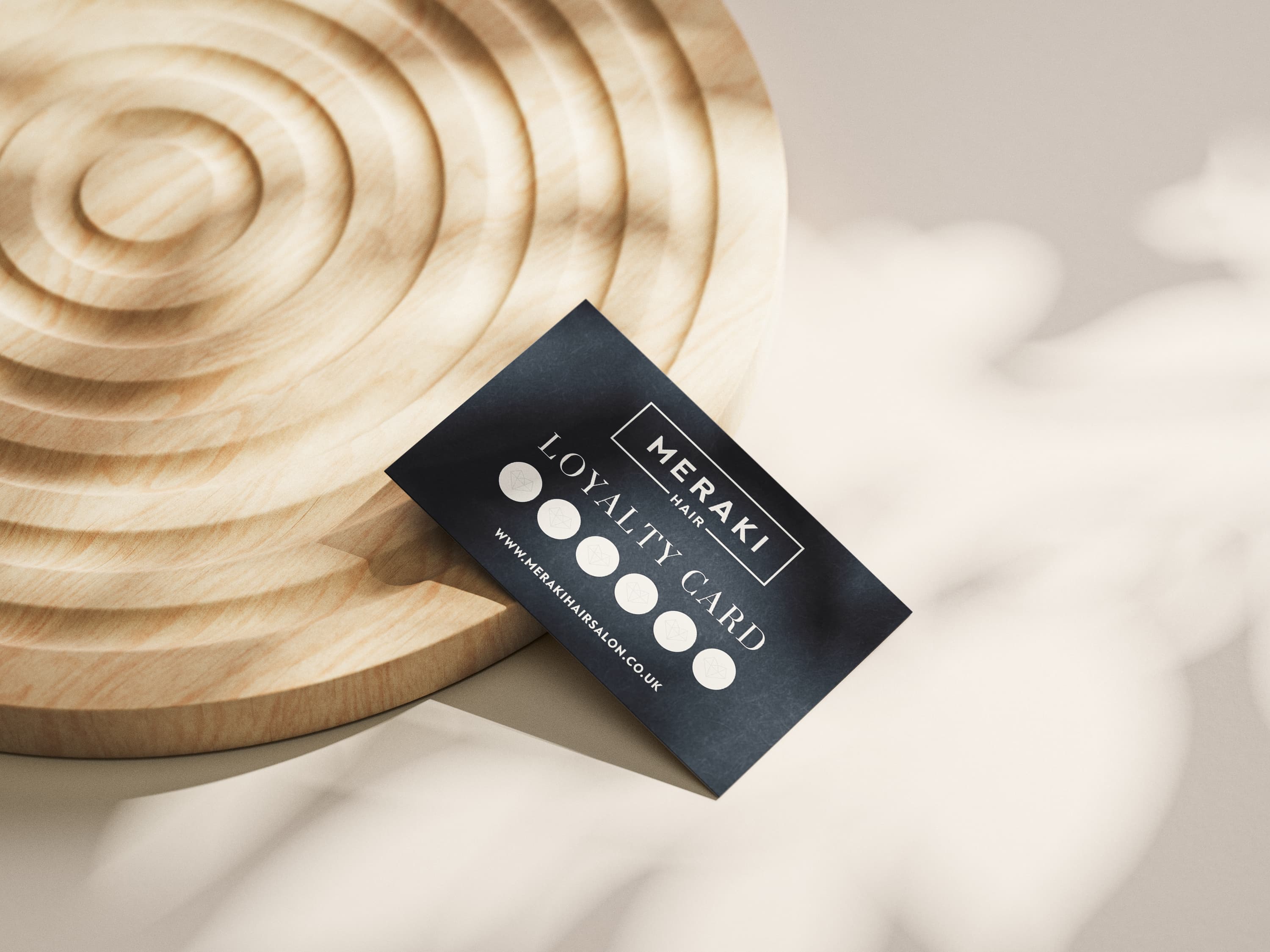 Meraki Loyalty Card Design